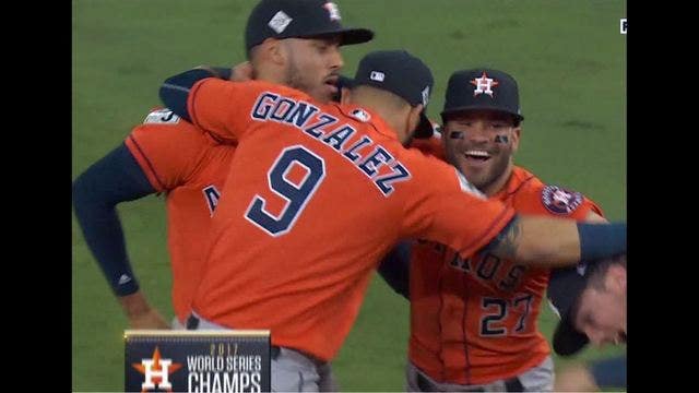 Astros invited to the White House