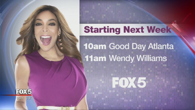Good Day Atlanta adds 10 a.m. hour, Wendy Williams moves to 11 a.m.