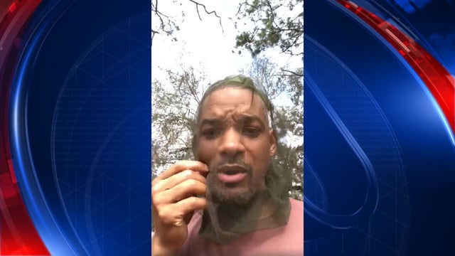 WATCH: Will Smith tries to deal with Georgia's bugs