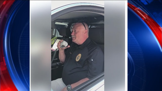 WATCH: Georgia officer makes his final radio call