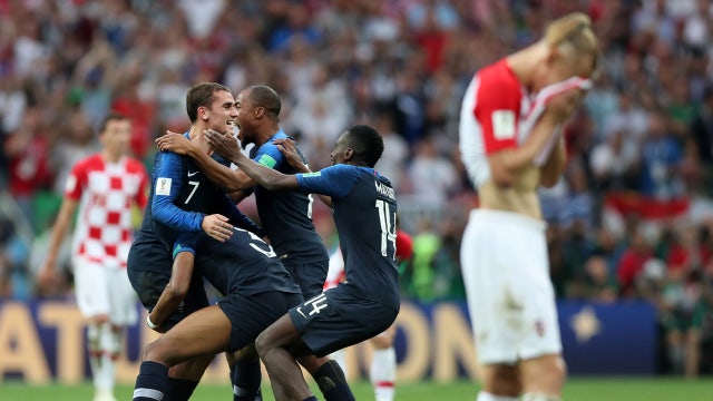 France wins World Cup after high-scoring final