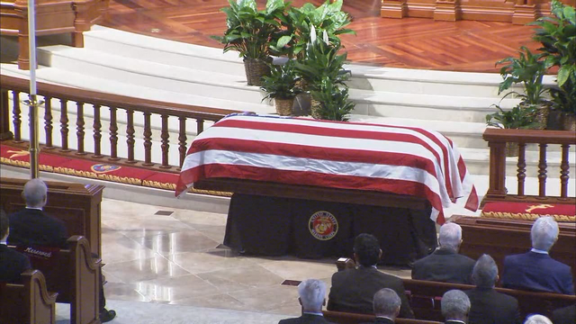 Former Georgia Governor Zell Miller remembered alongside 3 presidents