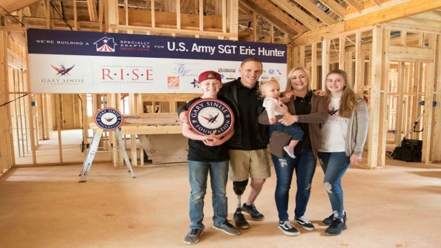Wounded solider getting a new Fayetteville home