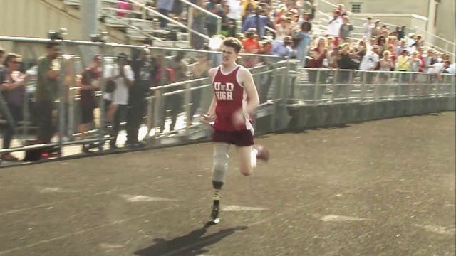 MORE THAN A RACE: U-D track star who lost leg in crash returns for final time