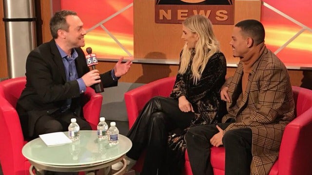 Music, marriage & cozy socks: Ashlee + Evan stop by Good Day