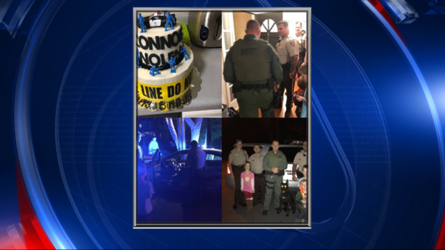 Paulding County deputies save boys' birthday party