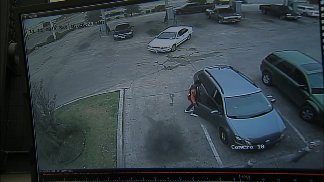 Thief steals vehicle at Dallas gas station with child in backseat