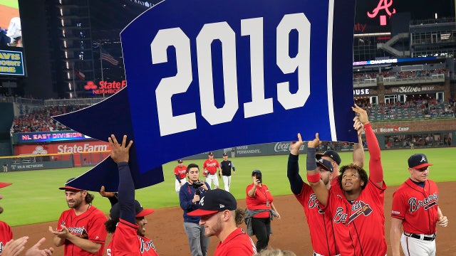 Braves clinch 2nd straight NL East title