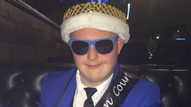 Teen with Down syndrome voted prom king by classmates
