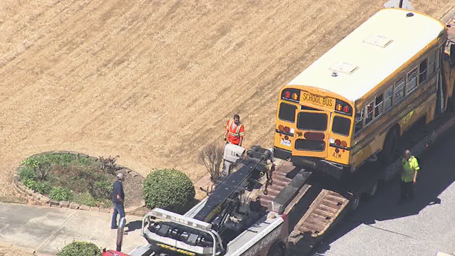 Coweta County school bus accident
