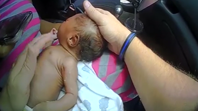Deputy saves choking 12-day-old infant after stopping speeding vehicle