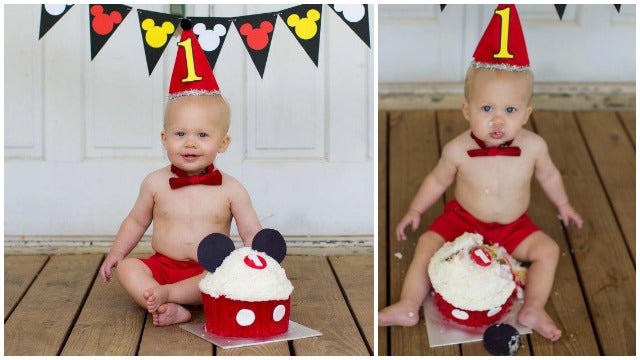 Covington baby with new heart celebrates 1st birthday