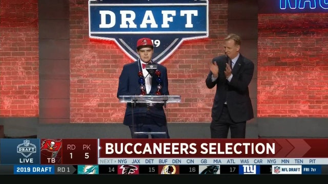 Georgia teen makes pick for TB Bucs in 2019 NFL Draft