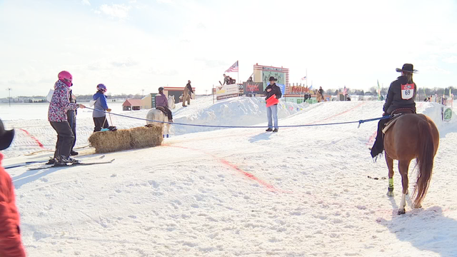 'Extreme Horse Skijoring' comes to Canterbury Park