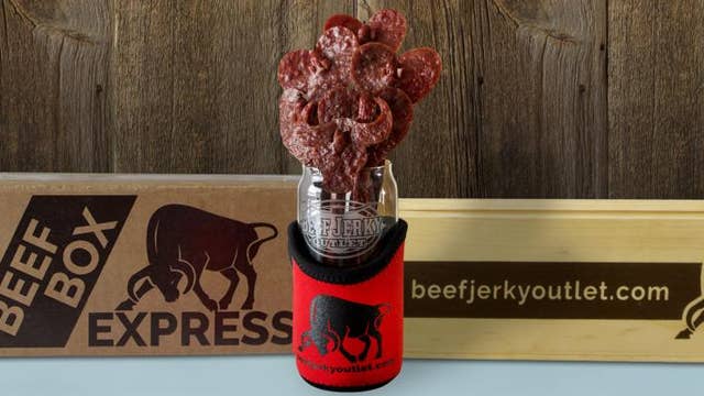 Say it with Beef: Beef Jerky "Broquet" for Valentine's Day