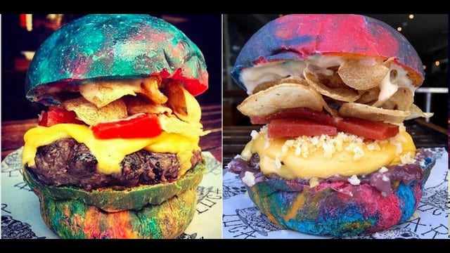 Restaurant pays tribute to Gene Wilder with Willy Wonka burger