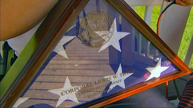 World War II veteran's burial flag discovered in dumpster in Anne Arundel County