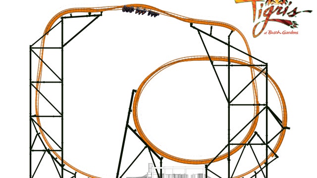 Busch Gardens unveils plans for new roller coaster