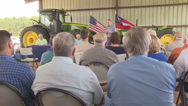 State, federal officials talk disaster relief with farmers