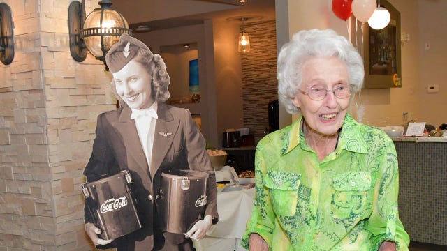 Former Delta flight attendant celebrates 102 birthday
