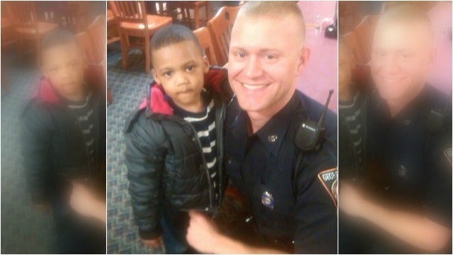GSP cadet helps boy's fears of police