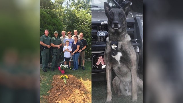 Paulding County sheriff mourns loss of beloved K-9
