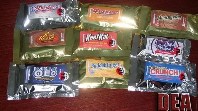DEA issues warning to parents about potential candy laced with meth, marijuana