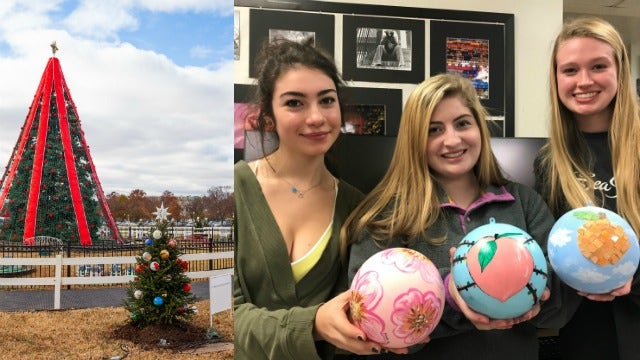 Sandy Springs students design, decorate official GA Christmas tree in D.C.
