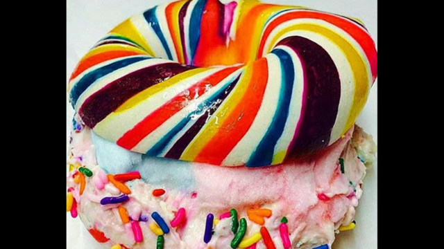 Are Rainbow Bagels Becoming the New Cronut?