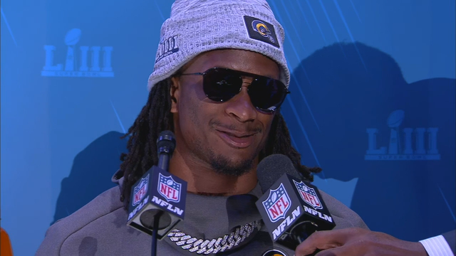 Gurley says he taught Michel to 'run and catch' at Georgia