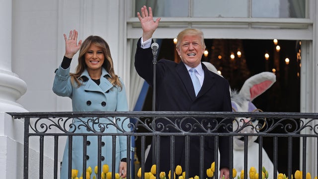 President Trump hosts annual White House Easter Egg Roll