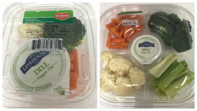 At least 212 people hit by parasite from Del Monte vegetable trays