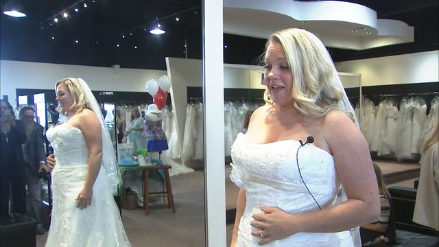 Free wedding dresses for military, first responders