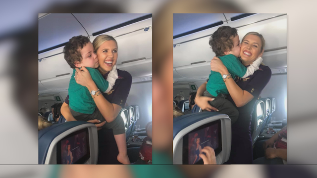 Family thanks Delta flight attendant for her kindness