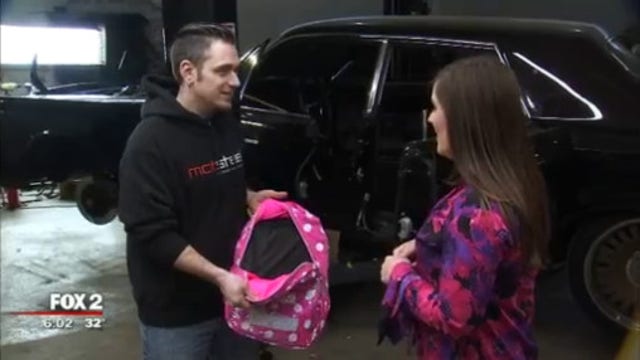 Dad buys bullet-proof backpack for daughter to take to school
