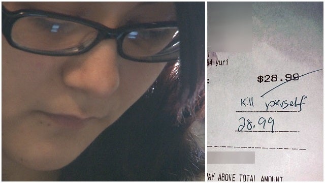 Fairburn server gets nasty note instead of tip