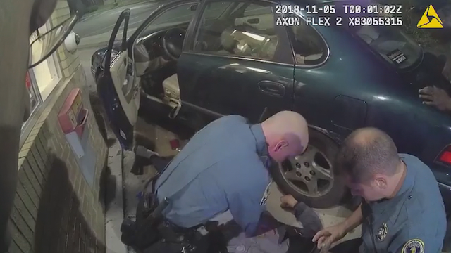 Gwinnett County Police officers save man pinned in car