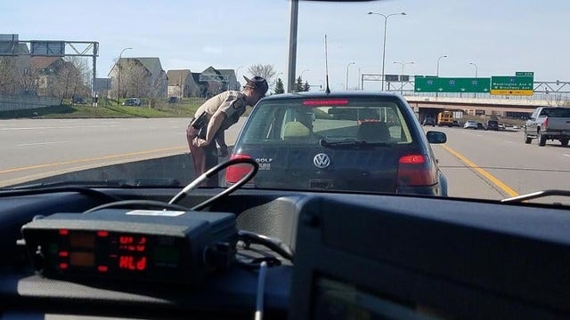 State Patrol cites driver for watching 'Law & Order' behind the wheel