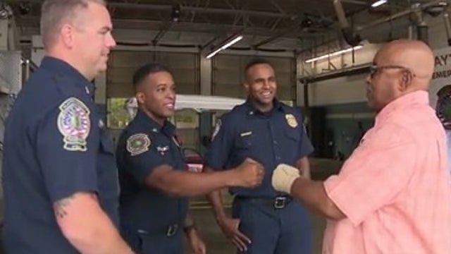 Clayton County firefighters save man from dog attack