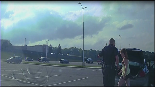 Police: drunk woman drives almost 100 mph with 2 kids in car
