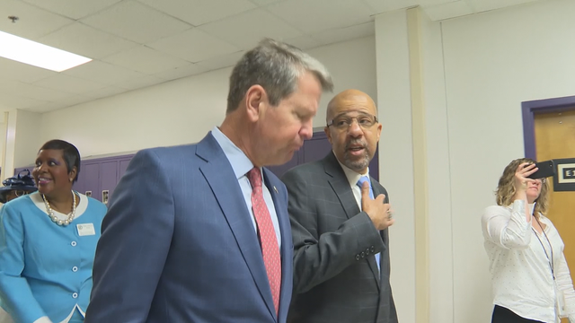 Governor Kemp gets school safety grant demo