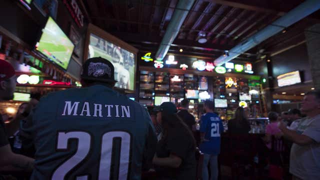 New Jersey town is half Eagles fans, half Giants fans