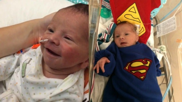 Family of ill baby asks for prayers
