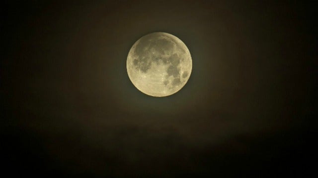 Rare Super Blue Blood Moon lights up the sky