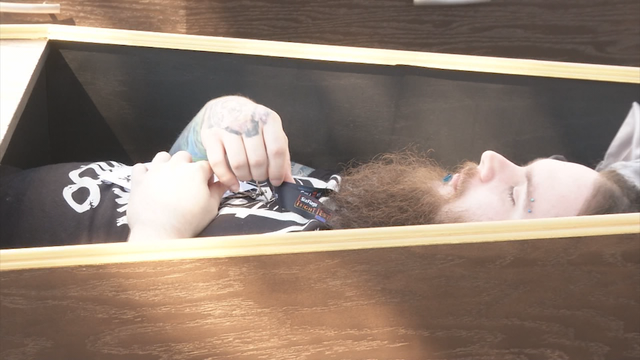 Six Flags Over Georgia's 30-Hour Coffin Challenge