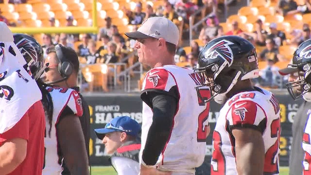 Falcons crumble late in 41-17 loss to Steelers