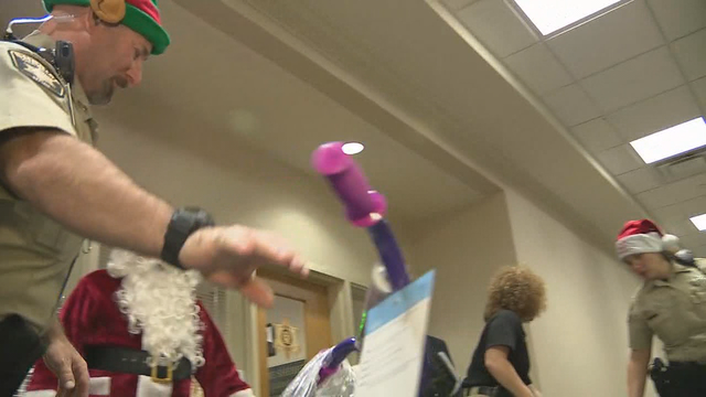 Hall County deputies give bikes to families in need