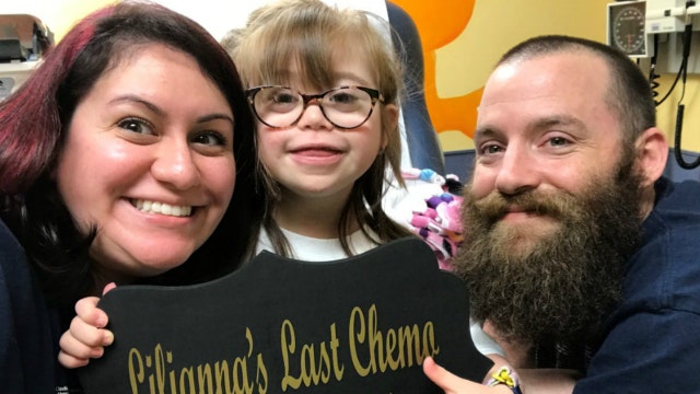 Heartwarming video: 6-year-old girl celebrates last chemo treatment