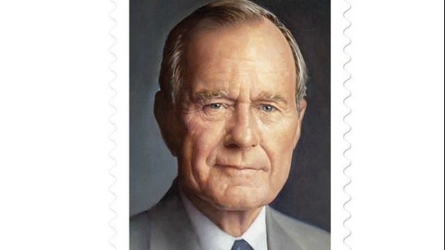 George H.W. Bush honored by United States Postal Service with Forever stamp