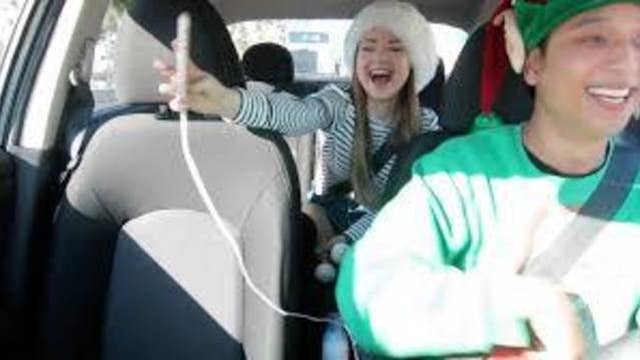 Uber Driver spreads Christmas cheer with "All I Want for Christmas is You" passenger sing-along
